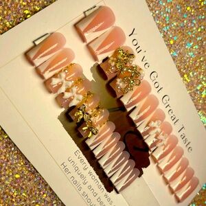 Handmade press on nails ready to ship